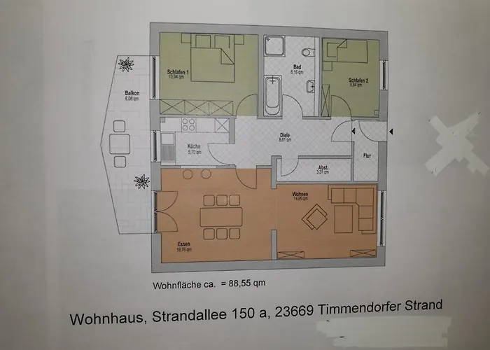 Strandallee 150a Apartment *